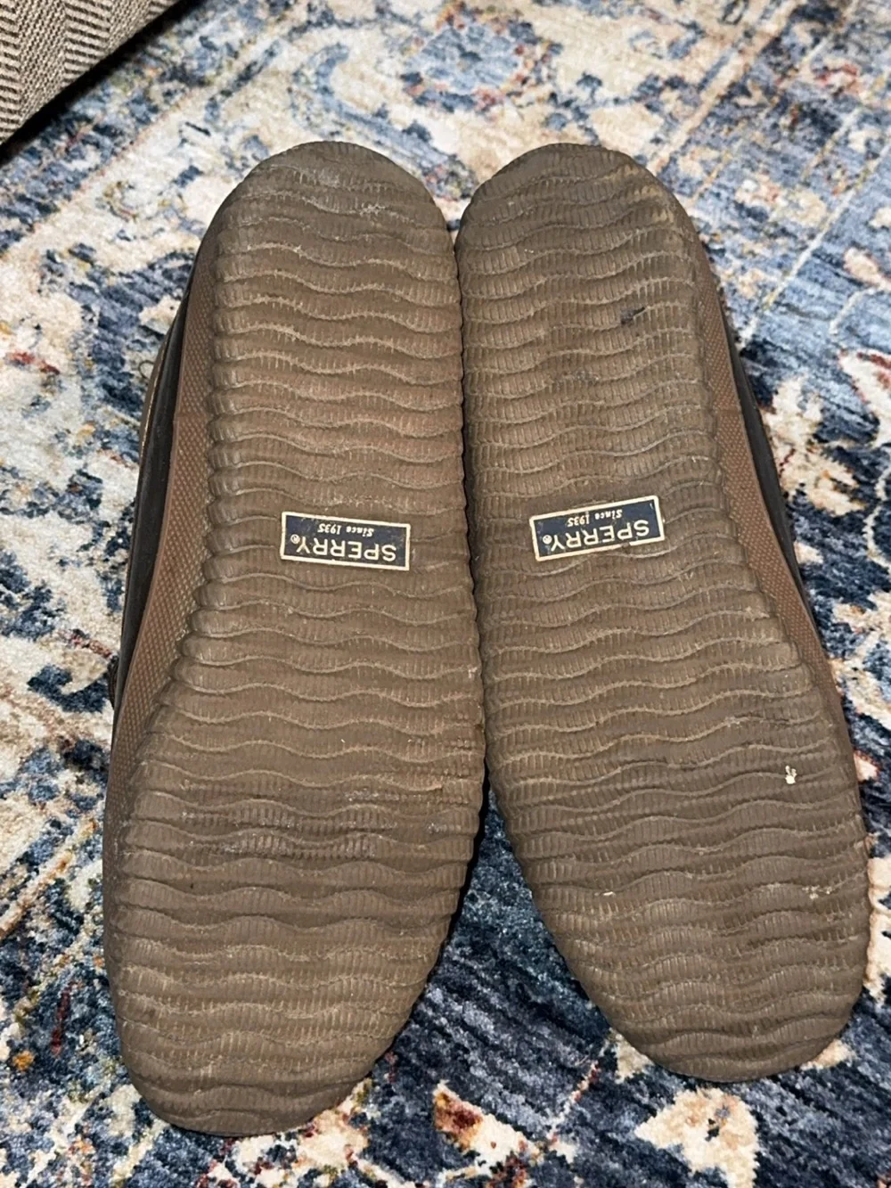Sperry Men's Breakwater Duck Boot TAN Brown STS22776 US 11.5 Memory Foam Shoes